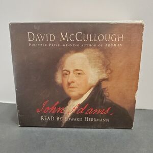John Adams CD Audio Book Written by David McCullough Read by Edward Herman